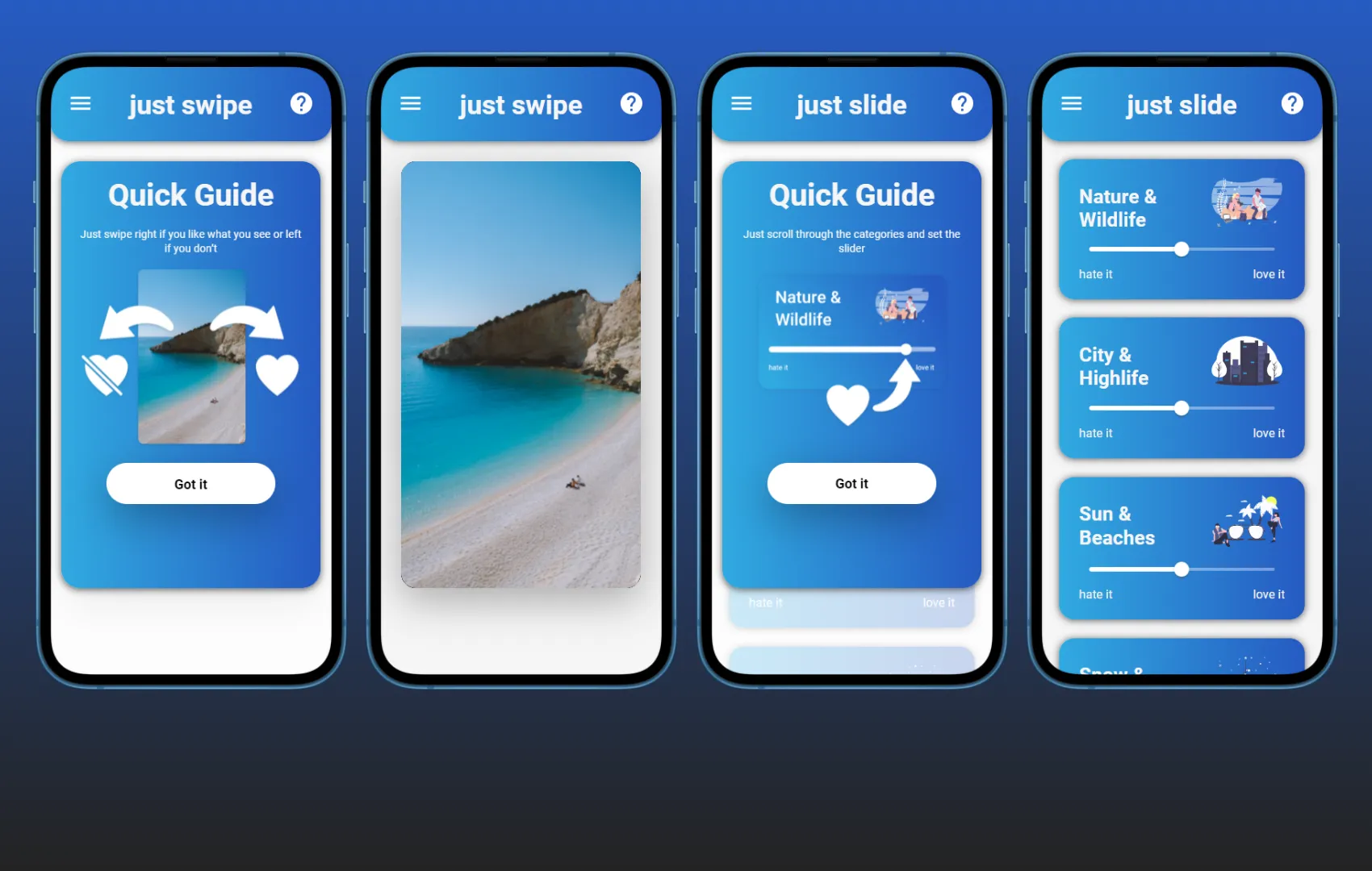 Travolo destination recommendations