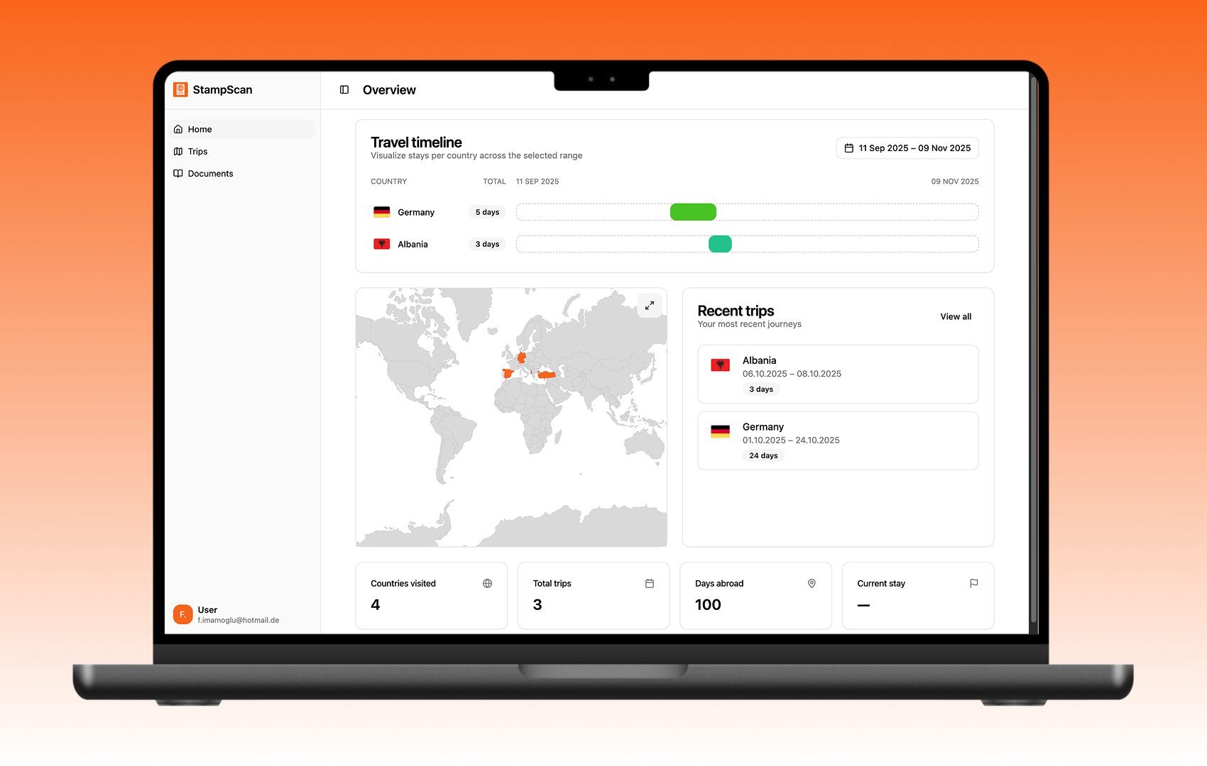 An image of the StampScan – Pass Tracker project.